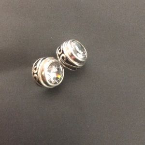 Silpada cubic zirconium earrings